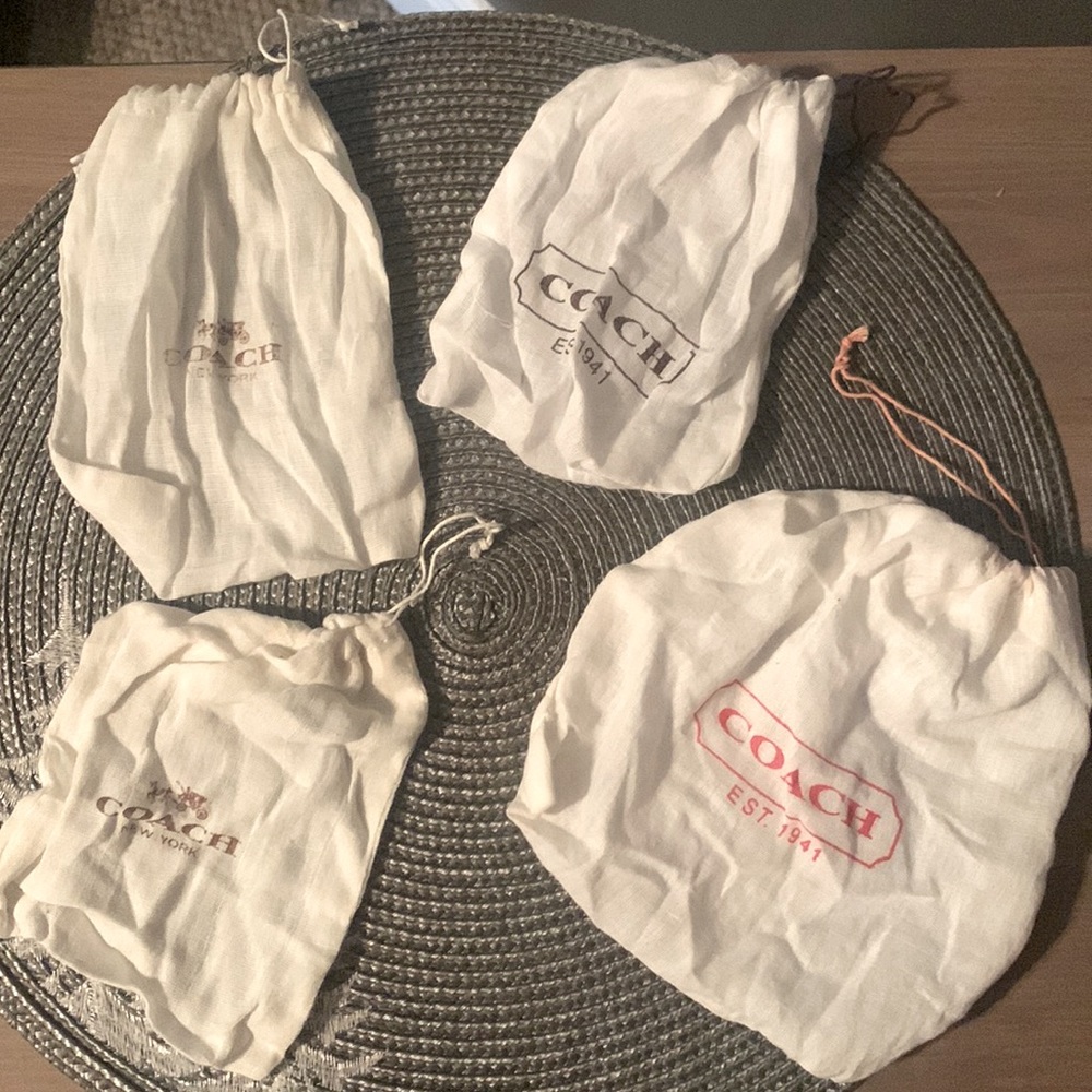 Coach Goodie Bags, Qty 4.